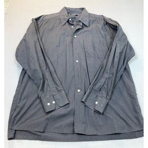 Mexx Shirt Shirt Extra Large XL Long Sleeve Gray button down Mens Dress Shirt